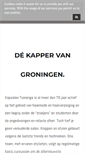 Mobile Screenshot of kapsalon-tuinenga.nl